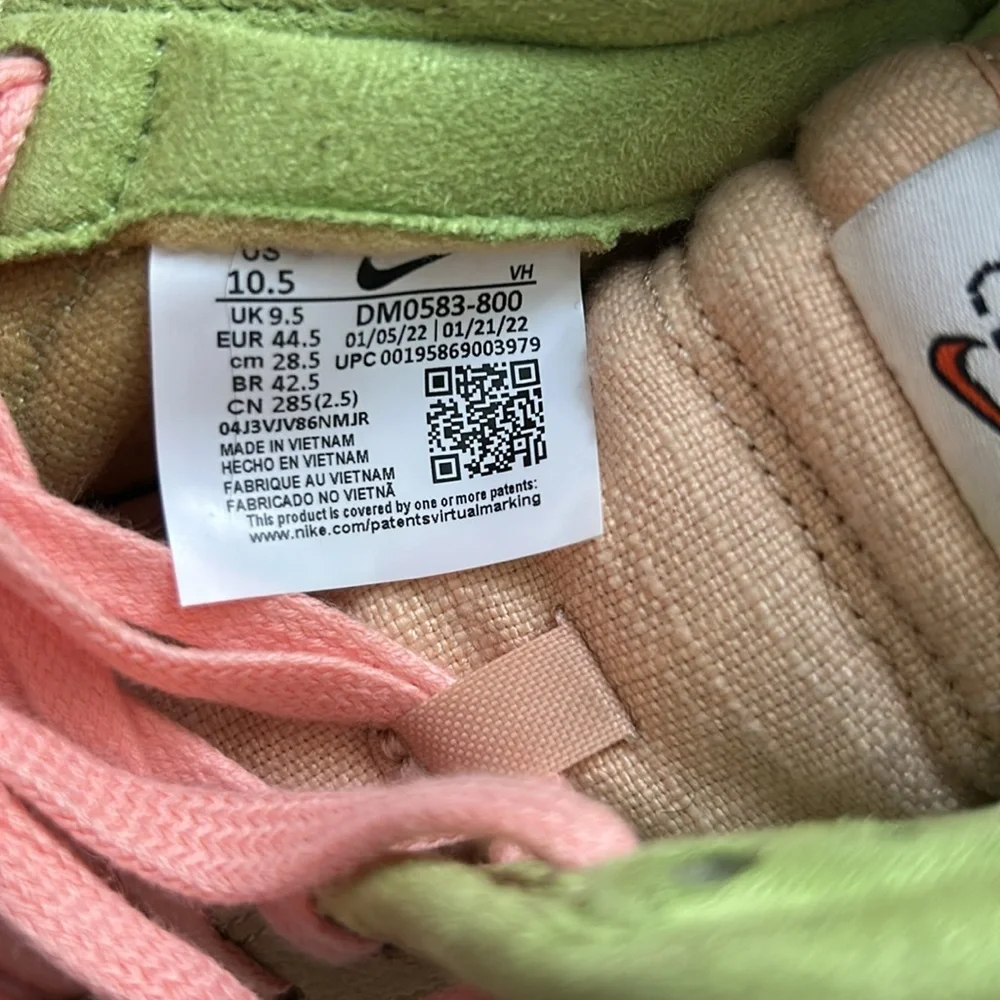 Nike Dunk Low Sun Club - Arctic Orange Sanded Gold - Picture 10 of 13